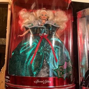 NIB Holiday Barbie Special Edition, she is beautiful!